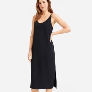 Everlane Black GoWeave Slip Dress 14